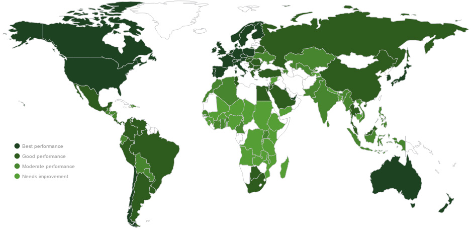 carte du monde